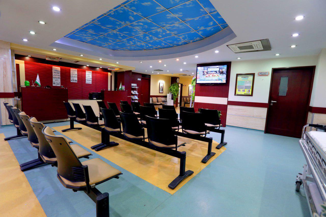 تصویر فضای داخل درمانگاه انصار